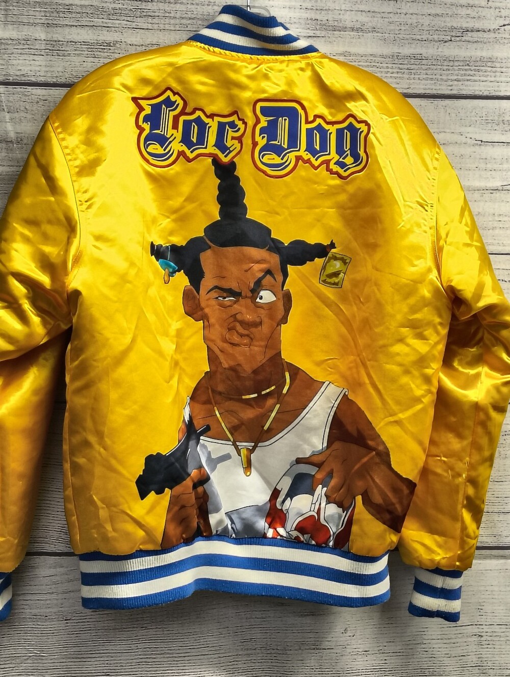 DON'T BE A MENACE LOR DOG Headgear Classics Streetwear Jacket Size Medium